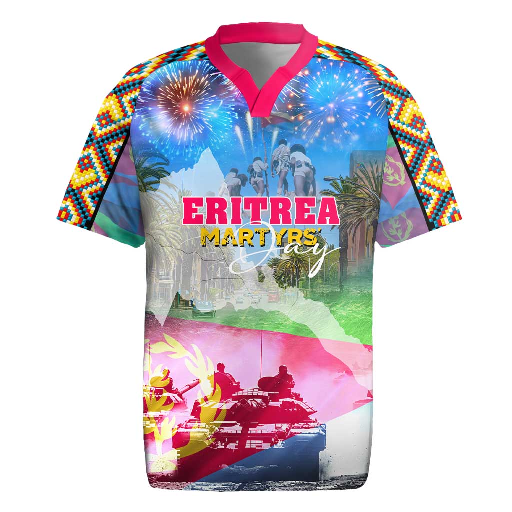 June 20 Eritrea's Martyrs Day Rugby Jersey Honoring the Brave Celebrating the Nation