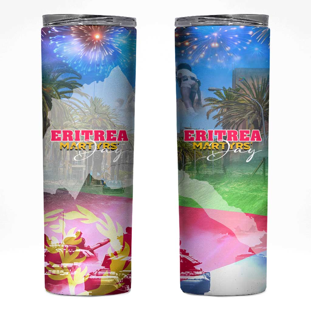 June 20 Eritrea's Martyrs Day Skinny Tumbler Honoring the Brave Celebrating the Nation