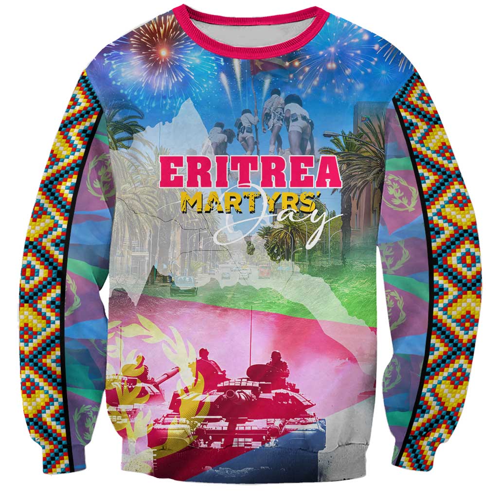 June 20 Eritrea's Martyrs Day Sweatshirt Honoring the Brave Celebrating the Nation