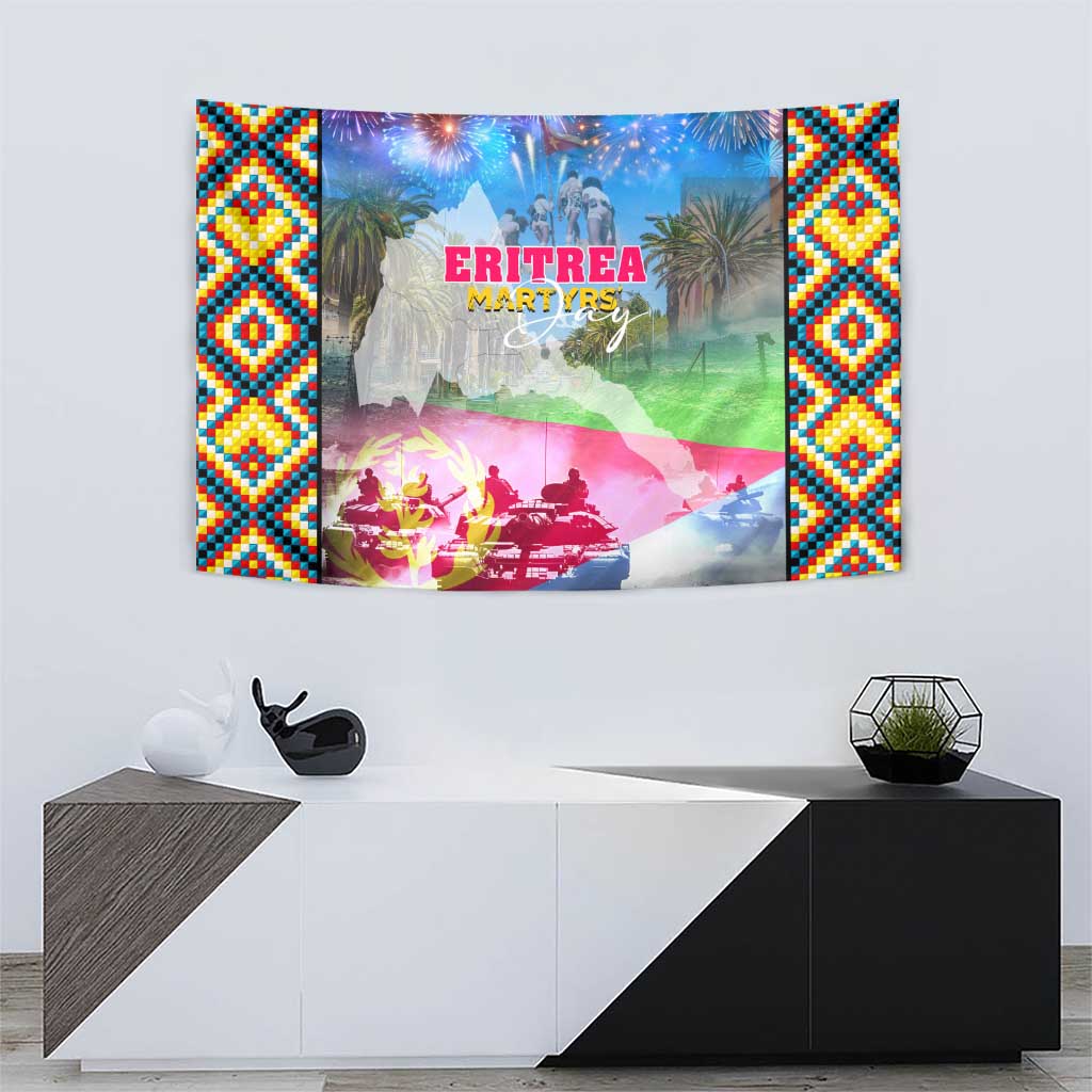June 20 Eritrea's Martyrs Day Tapestry Honoring the Brave Celebrating the Nation