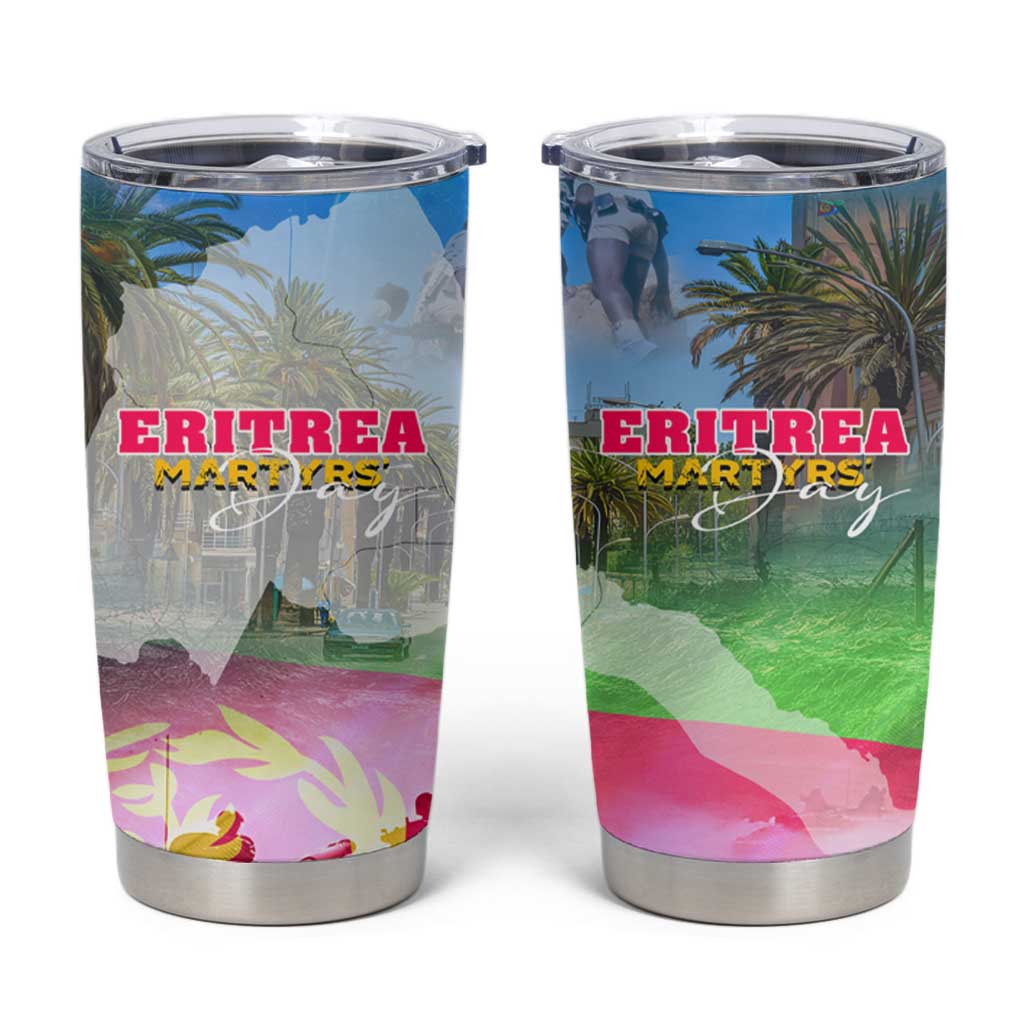 June 20 Eritrea's Martyrs Day Tumbler Cup Honoring the Brave Celebrating the Nation