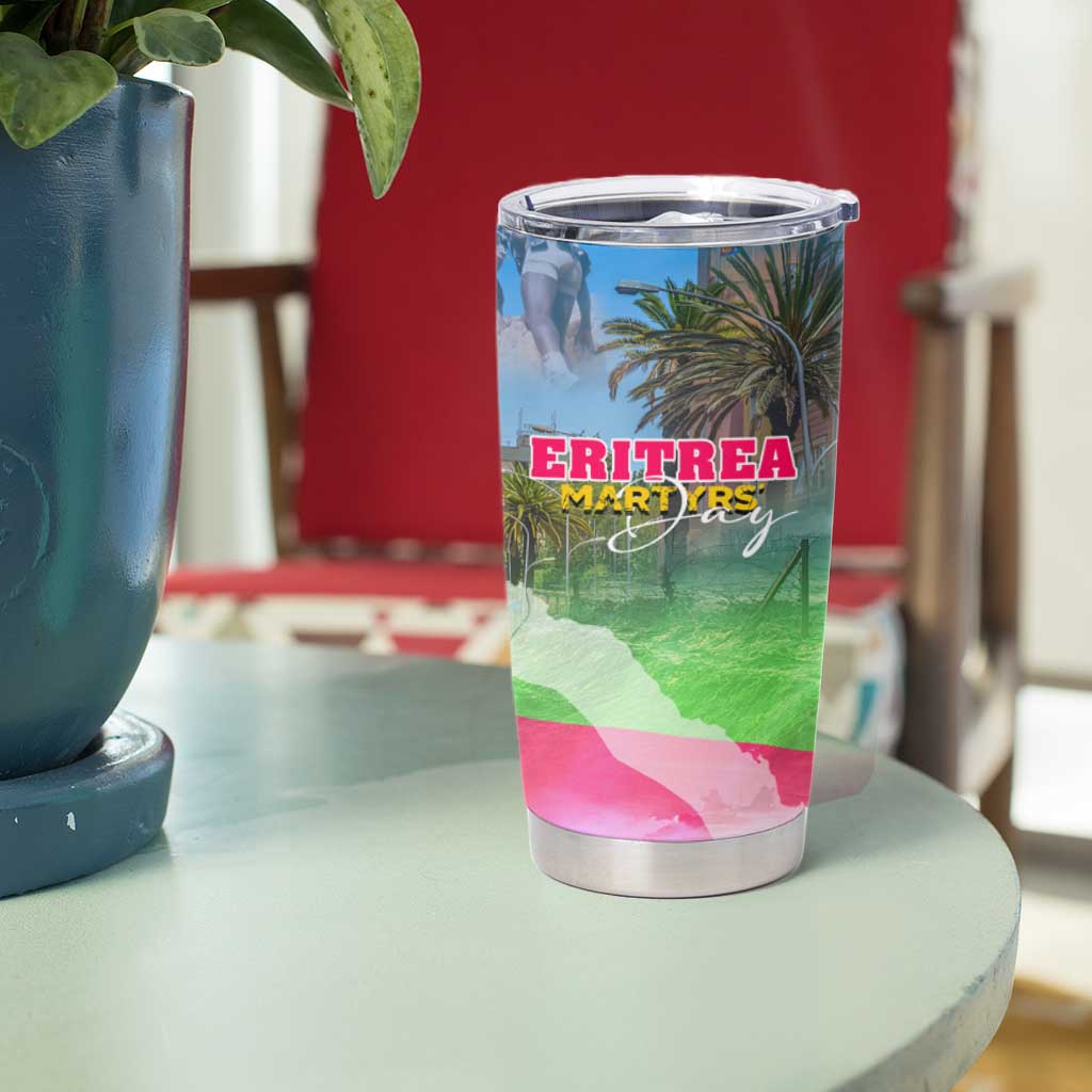 June 20 Eritrea's Martyrs Day Tumbler Cup Honoring the Brave Celebrating the Nation
