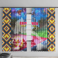 June 20 Eritrea's Martyrs Day Window Curtain Honoring the Brave Celebrating the Nation