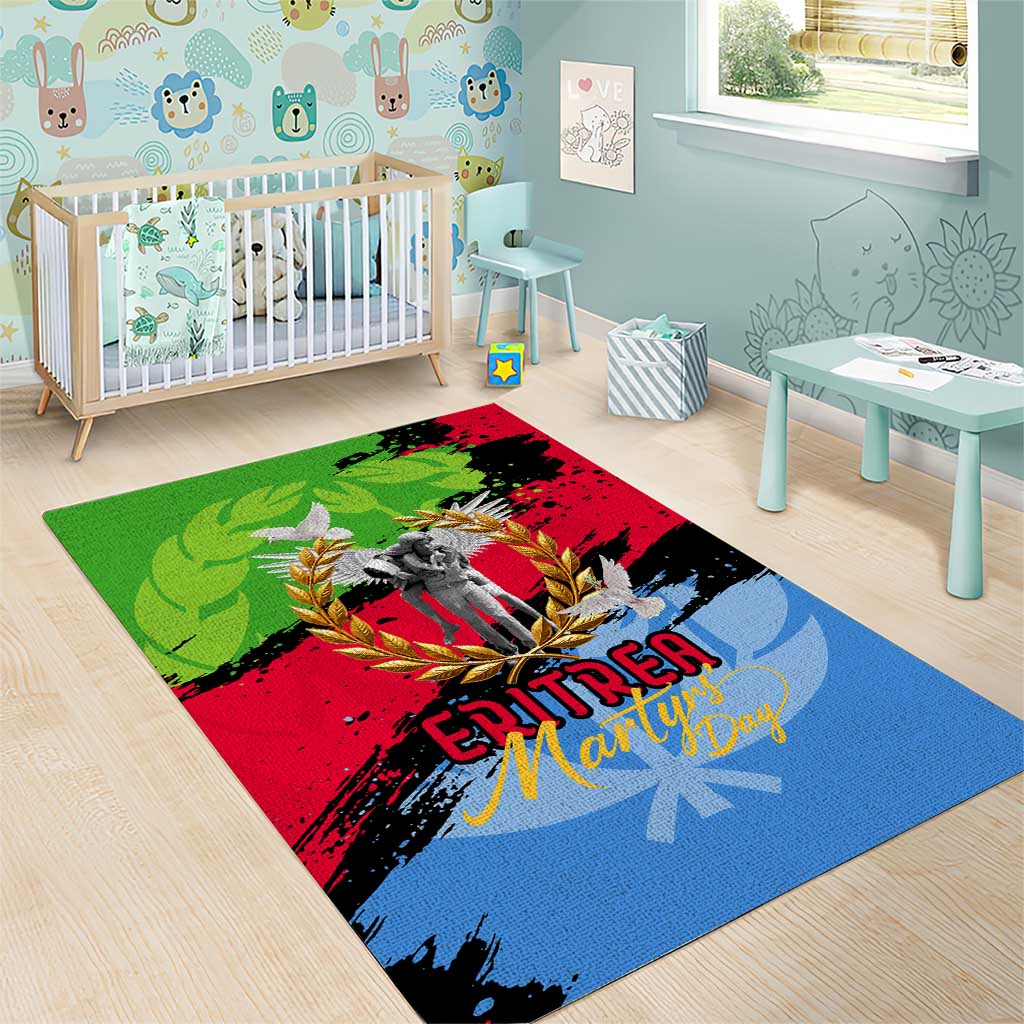 Eritrea Martyrs Live In Our Hearts Area Rug