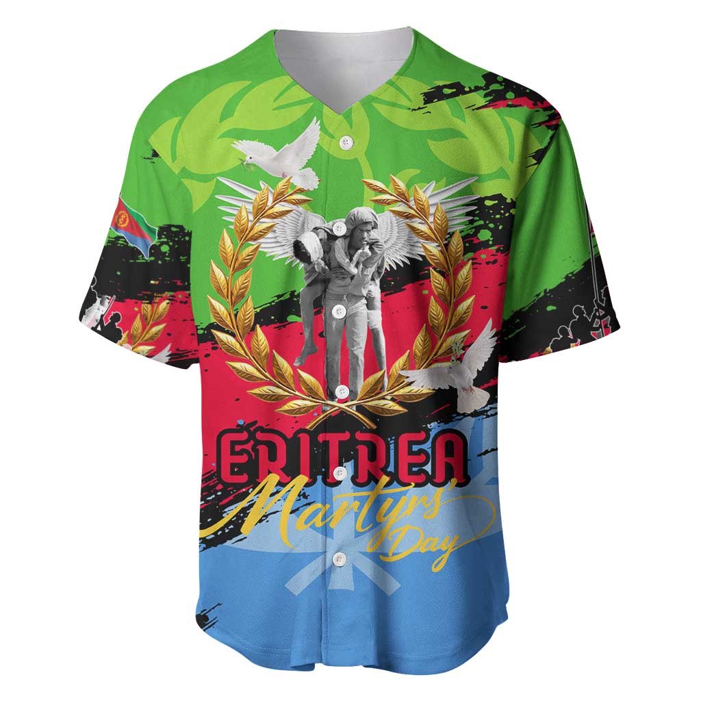 Eritrea Martyrs Live In Our Hearts Baseball Jersey
