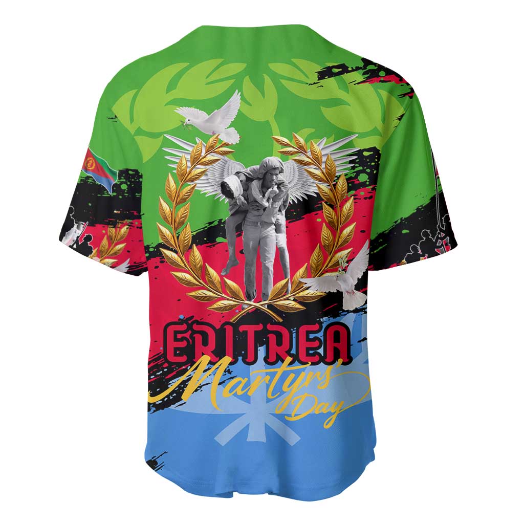Eritrea Martyrs Live In Our Hearts Baseball Jersey