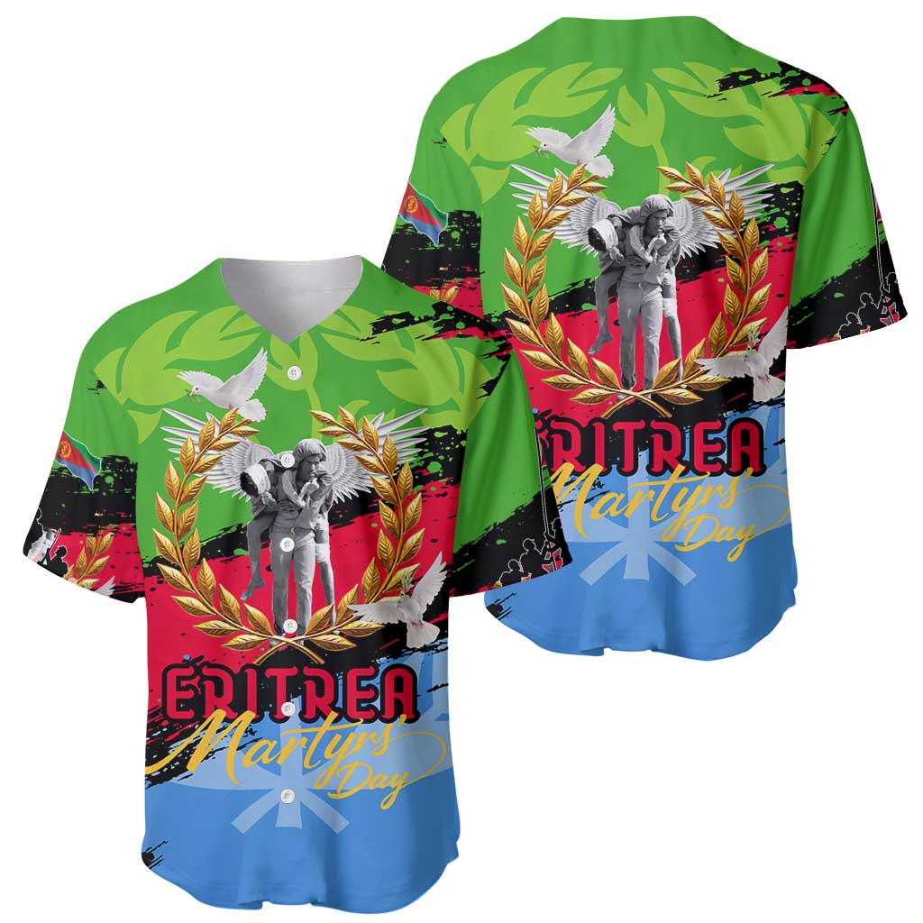 Eritrea Martyrs Live In Our Hearts Baseball Jersey