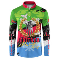 Eritrea Martyrs Live In Our Hearts Button Sweatshirt