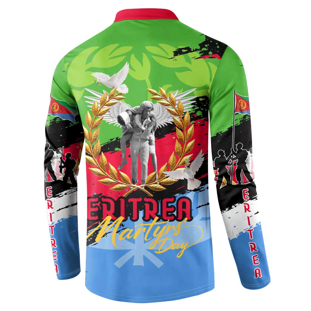 Eritrea Martyrs Live In Our Hearts Button Sweatshirt