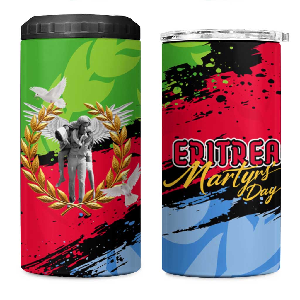 Eritrea Martyrs Live In Our Hearts 4 in 1 Can Cooler Tumbler