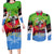 Eritrea Martyrs Live In Our Hearts Couples Matching Long Sleeve Bodycon Dress and Long Sleeve Button Shirt
