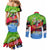 Eritrea Martyrs Live In Our Hearts Couples Matching Mermaid Dress and Long Sleeve Button Shirt