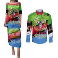 Eritrea Martyrs Live In Our Hearts Couples Matching Puletasi and Long Sleeve Button Shirt