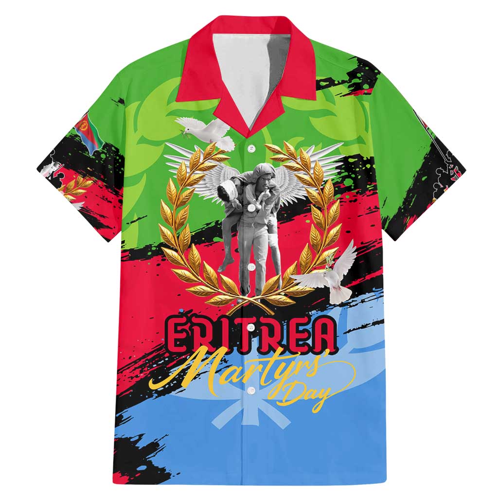 Eritrea Martyrs Live In Our Hearts Family Matching Mermaid Dress and Hawaiian Shirt