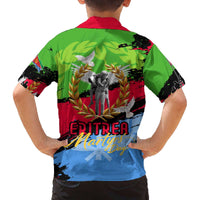 Eritrea Martyrs Live In Our Hearts Family Matching Off The Shoulder Long Sleeve Dress and Hawaiian Shirt