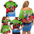 Eritrea Martyrs Live In Our Hearts Family Matching Off Shoulder Short Dress and Hawaiian Shirt