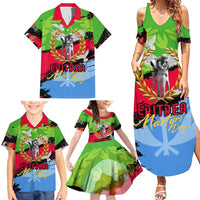 Eritrea Martyrs Live In Our Hearts Family Matching Summer Maxi Dress and Hawaiian Shirt