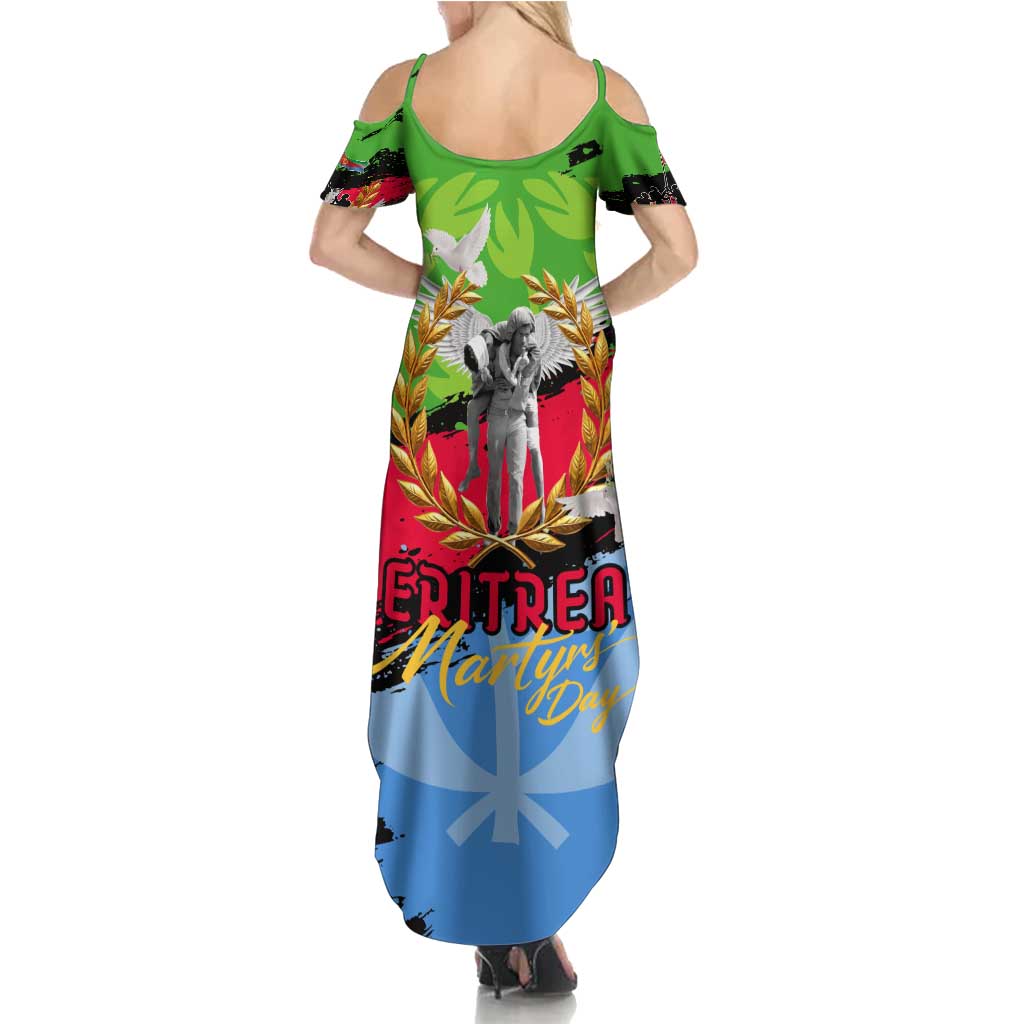 Eritrea Martyrs Live In Our Hearts Family Matching Summer Maxi Dress and Hawaiian Shirt