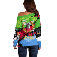 Eritrea Martyrs Live In Our Hearts Off Shoulder Sweater