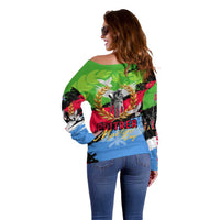 Eritrea Martyrs Live In Our Hearts Off Shoulder Sweater