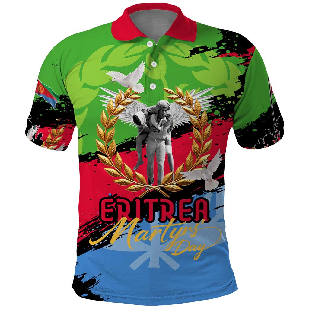 Eritrea Martyrs Live In Our Hearts Polo Shirt