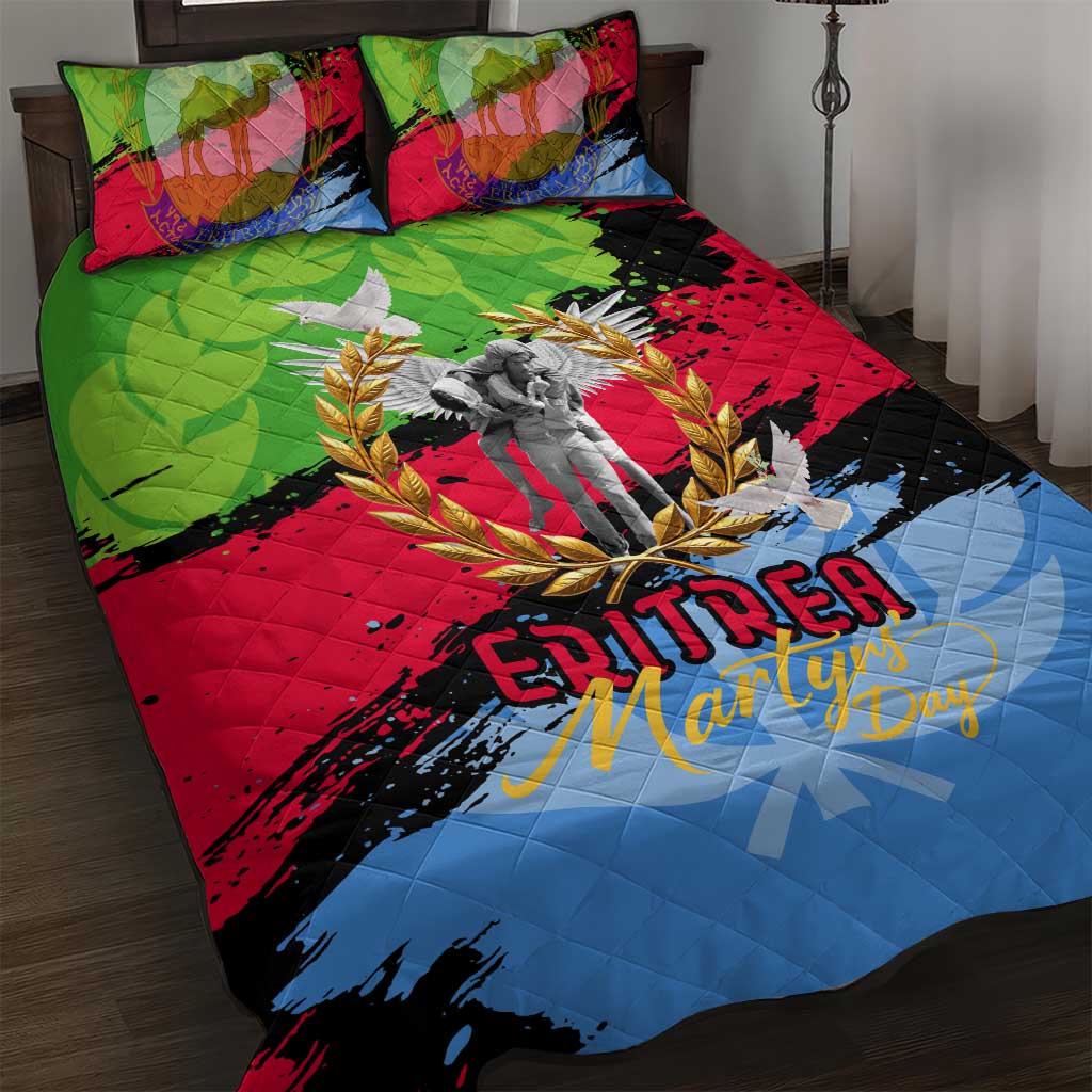 Eritrea Martyrs Live In Our Hearts Quilt Bed Set