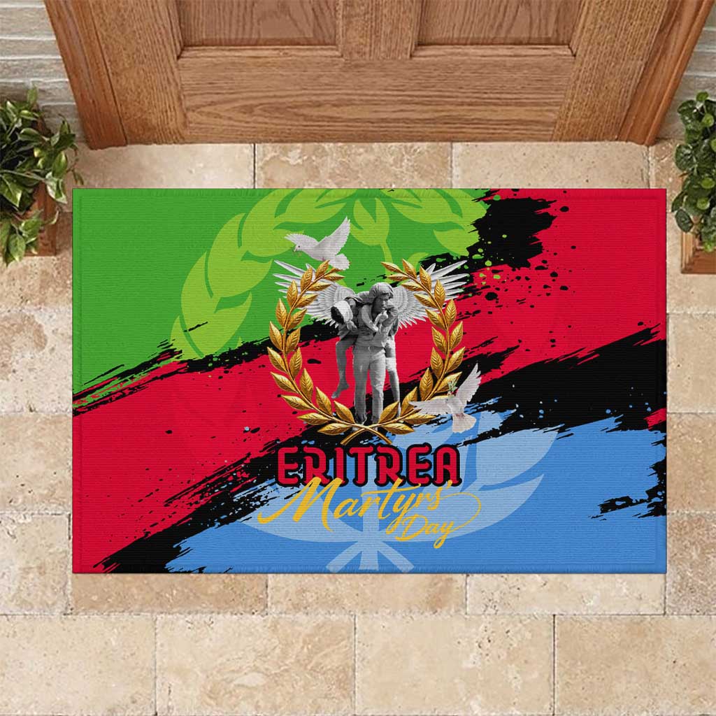 Eritrea Martyrs Live In Our Hearts Rubber Doormat