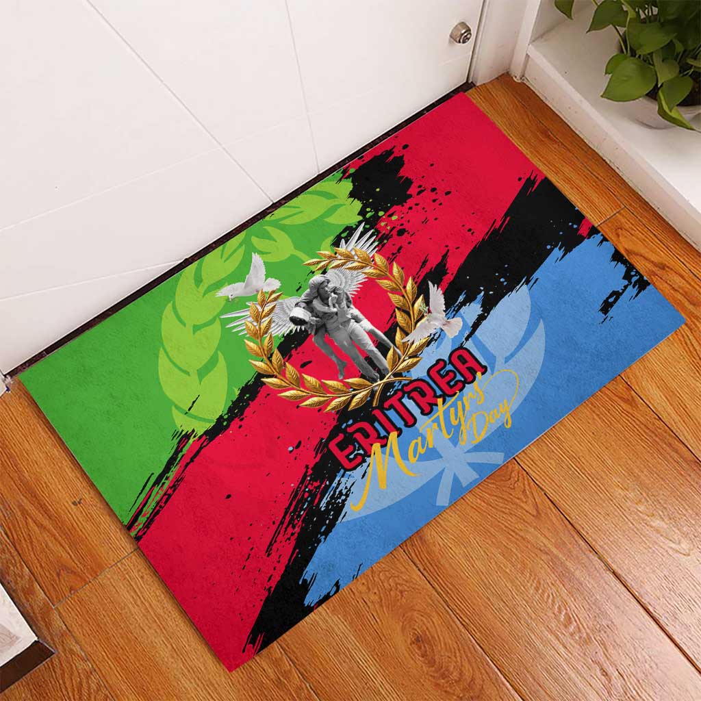 Eritrea Martyrs Live In Our Hearts Rubber Doormat