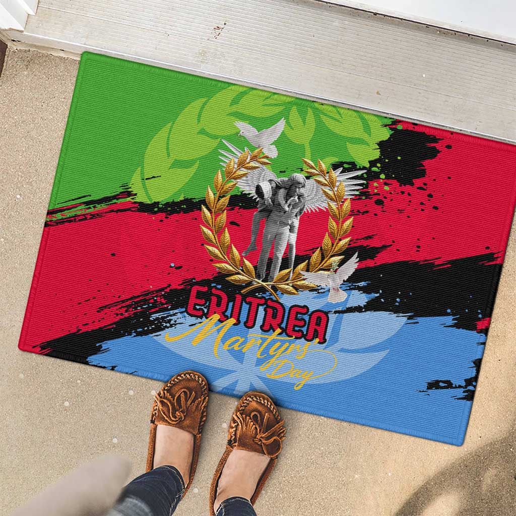 Eritrea Martyrs Live In Our Hearts Rubber Doormat