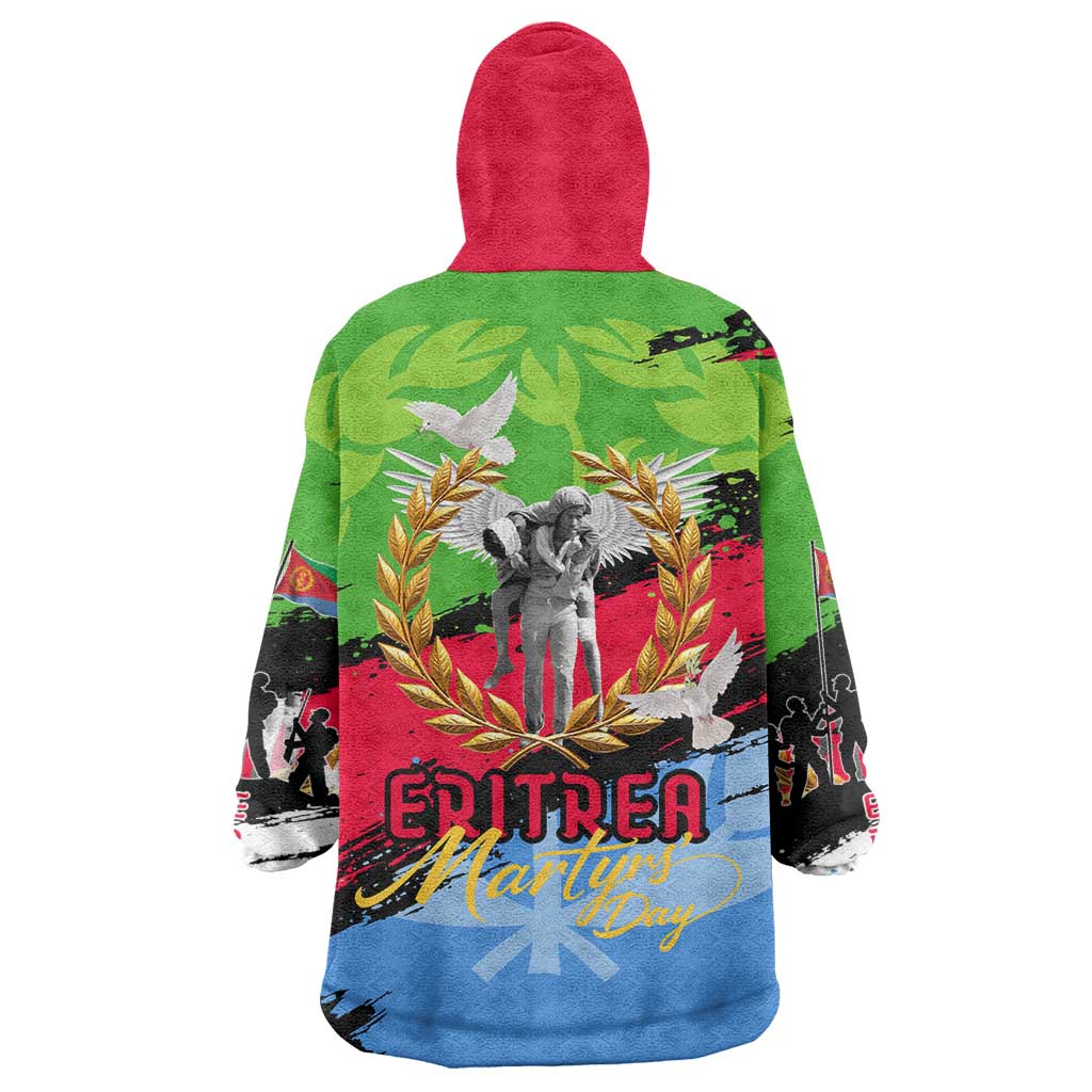 Eritrea Martyrs Live In Our Hearts Wearable Blanket Hoodie