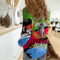 Eritrea Martyrs Live In Our Hearts Women Casual Shirt