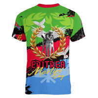 Eritrea Martyrs Live In Our Hearts Women V-Neck T-Shirt