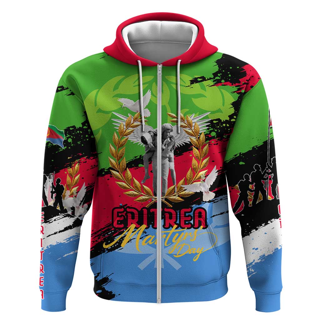 Eritrea Martyrs Live In Our Hearts Zip Hoodie