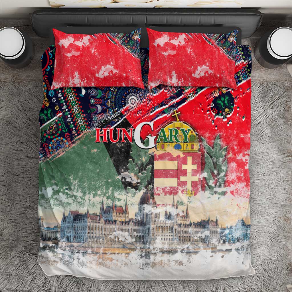 Hungary One Flag One Heart Bedding Set Heritage in Colors