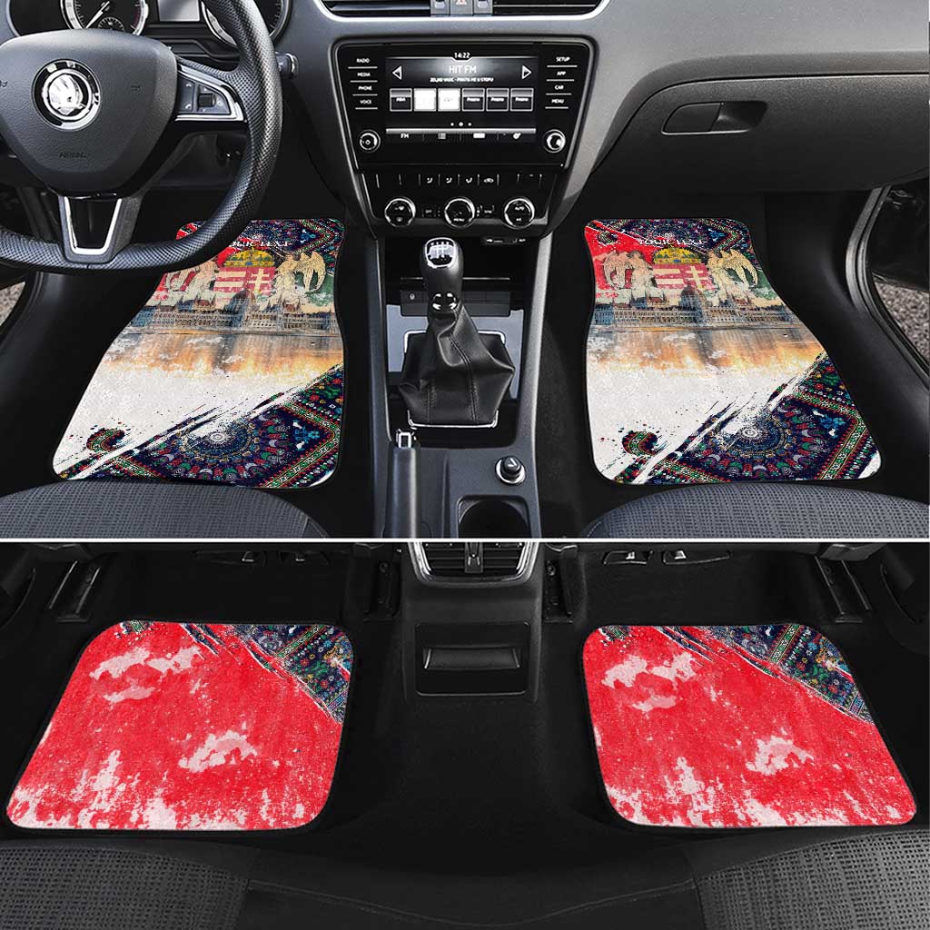 Hungary One Flag One Heart Car Mats Heritage in Colors
