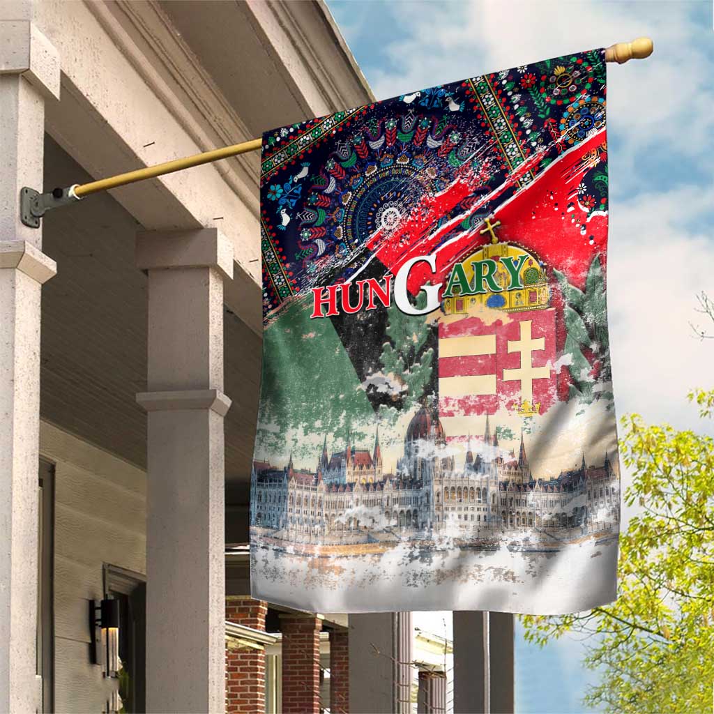 Hungary One Flag One Heart Garden Flag Heritage in Colors