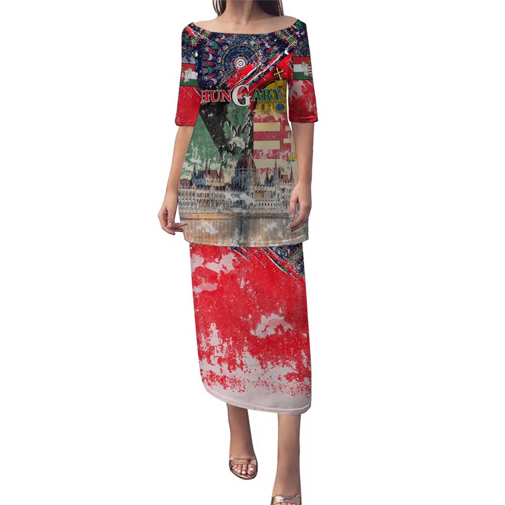 Hungary One Flag One Heart Puletasi Heritage in Colors