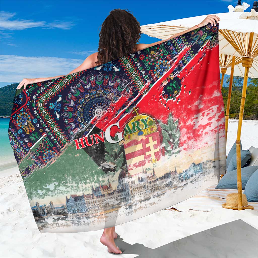 Hungary One Flag One Heart Sarong Heritage in Colors