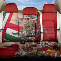Hungary Back Car Seat Cover Crowned with History Guarded by Angels