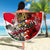 Hungary Beach Blanket Crowned with History Guarded by Angels