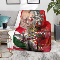 Hungary Blanket Crowned with History Guarded by Angels