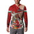 Hungary Button Sweatshirt Crowned with History Guarded by Angels