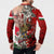 Hungary Button Sweatshirt Crowned with History Guarded by Angels