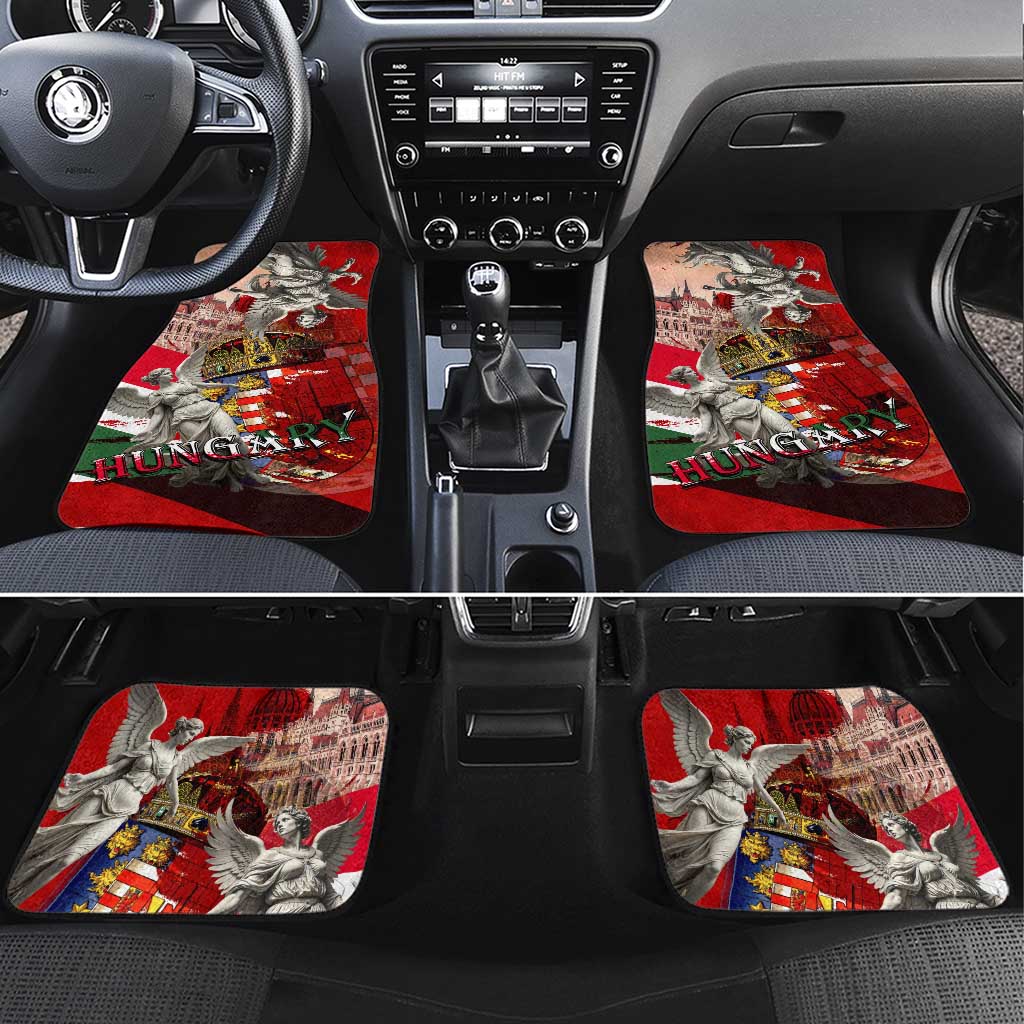 Hungary Car Mats Crowned with History Guarded by Angels