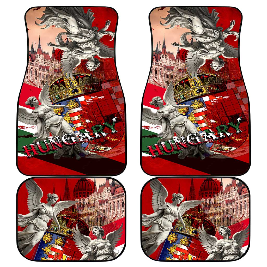 Hungary Car Mats Crowned with History Guarded by Angels