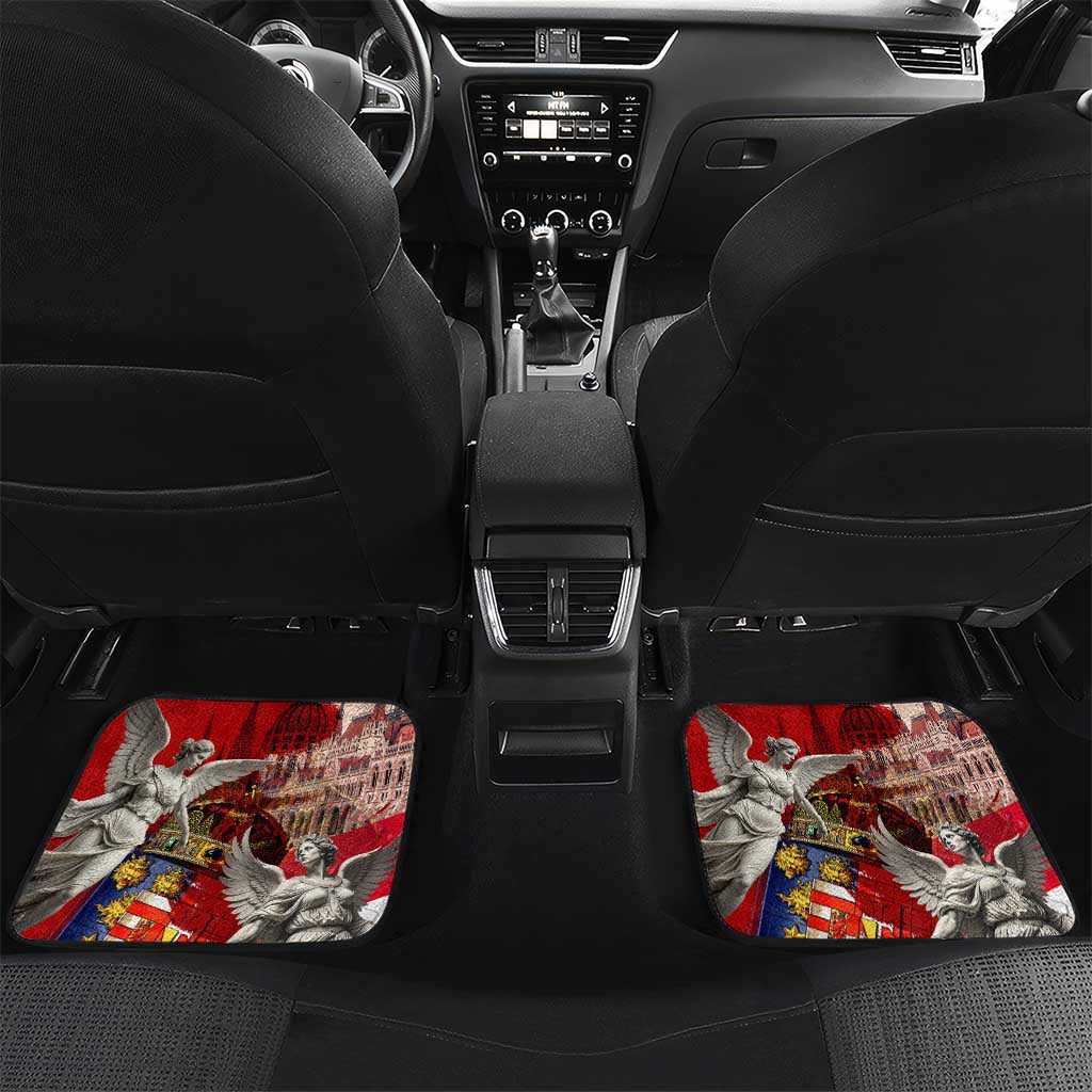 Hungary Car Mats Crowned with History Guarded by Angels
