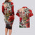 Hungary Couples Matching Long Sleeve Bodycon Dress and Hawaiian Shirt Crowned with History Guarded by Angels