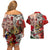Hungary Couples Matching Off Shoulder Short Dress and Hawaiian Shirt Crowned with History Guarded by Angels