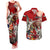 Hungary Couples Matching Tank Maxi Dress and Hawaiian Shirt Crowned with History Guarded by Angels