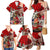 Hungary Family Matching Mermaid Dress and Hawaiian Shirt Crowned with History Guarded by Angels